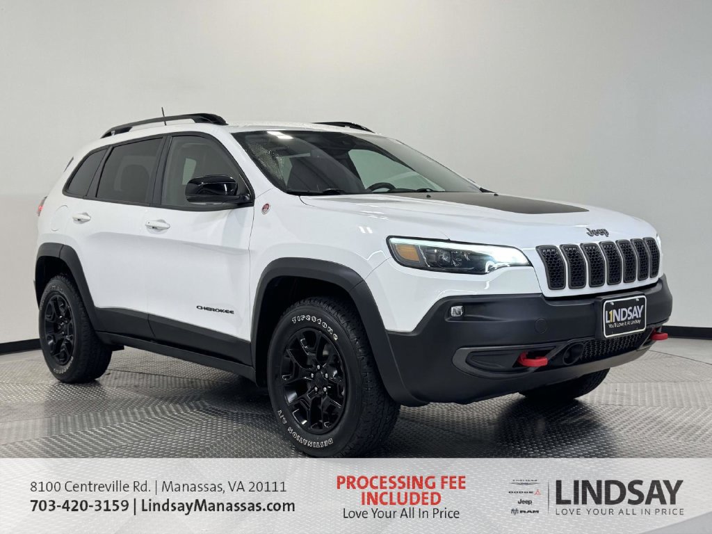 Used 2022 Jeep Cherokee Trailhawk w/ Premium Leather Package AWD/4WD image 1