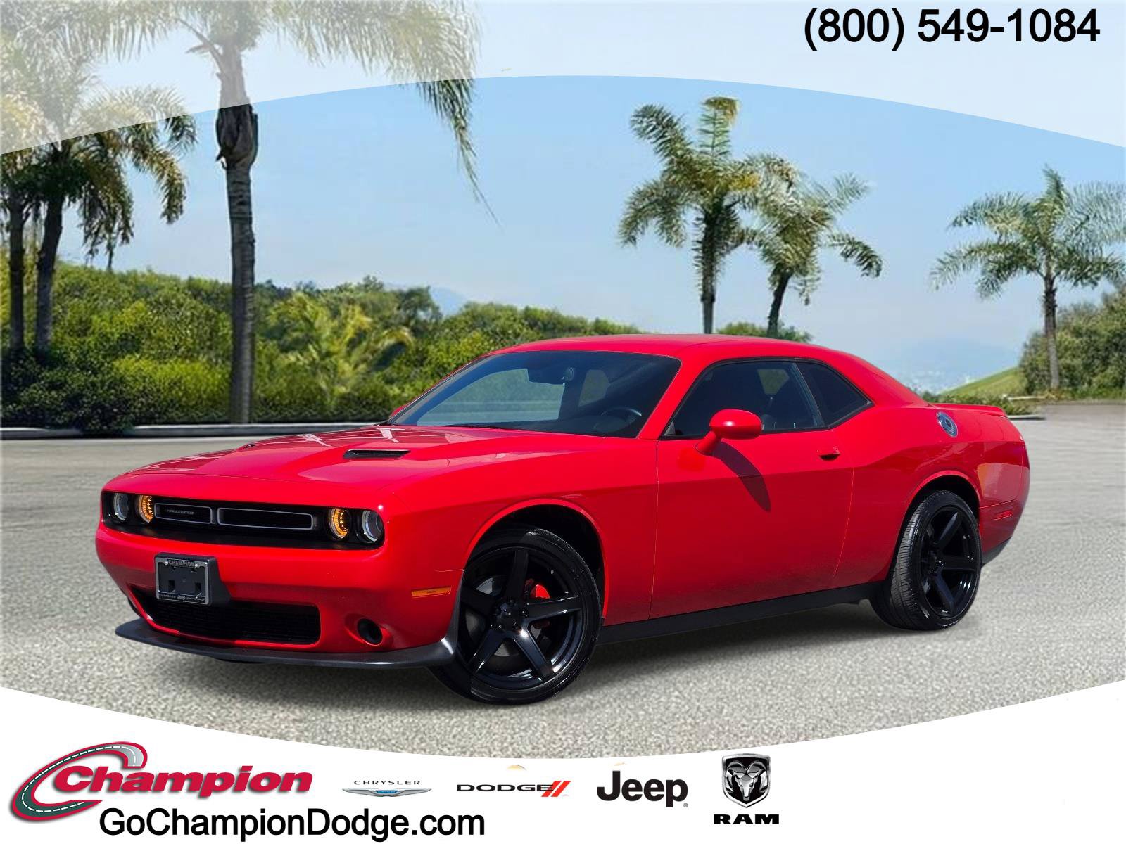Used 2021 Dodge Challenger SXT w/ Cold Weather Group RWD image 1