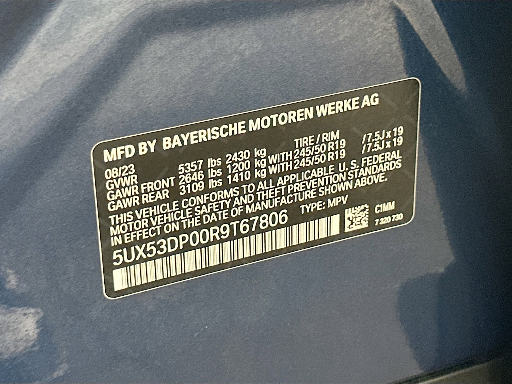 Certified 2024 BMW X3 xDrive30i w/ Convenience Package image 34