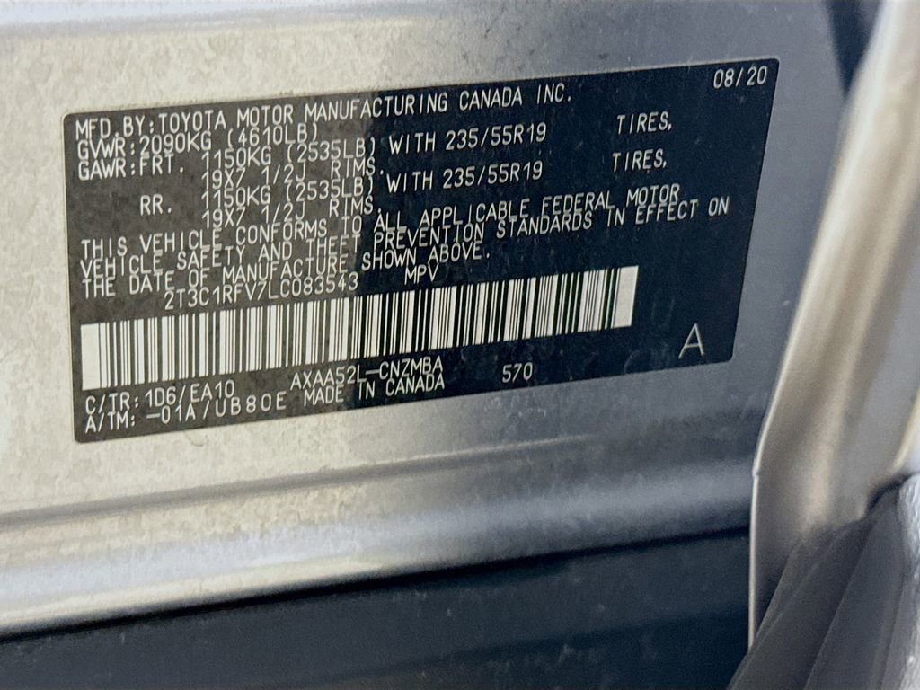 Certified 2020 Toyota RAV4 XLE Premium FWD image 30