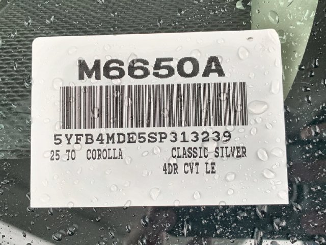 Used 2025 Toyota Corolla LE FWD image 47