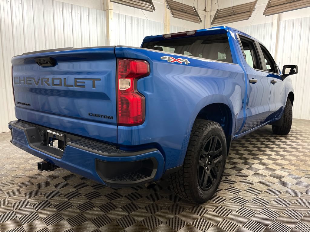 Certified 2023 Chevrolet Silverado 1500 Custom w/ 2.7L Blackout Package AWD/4WD image 40