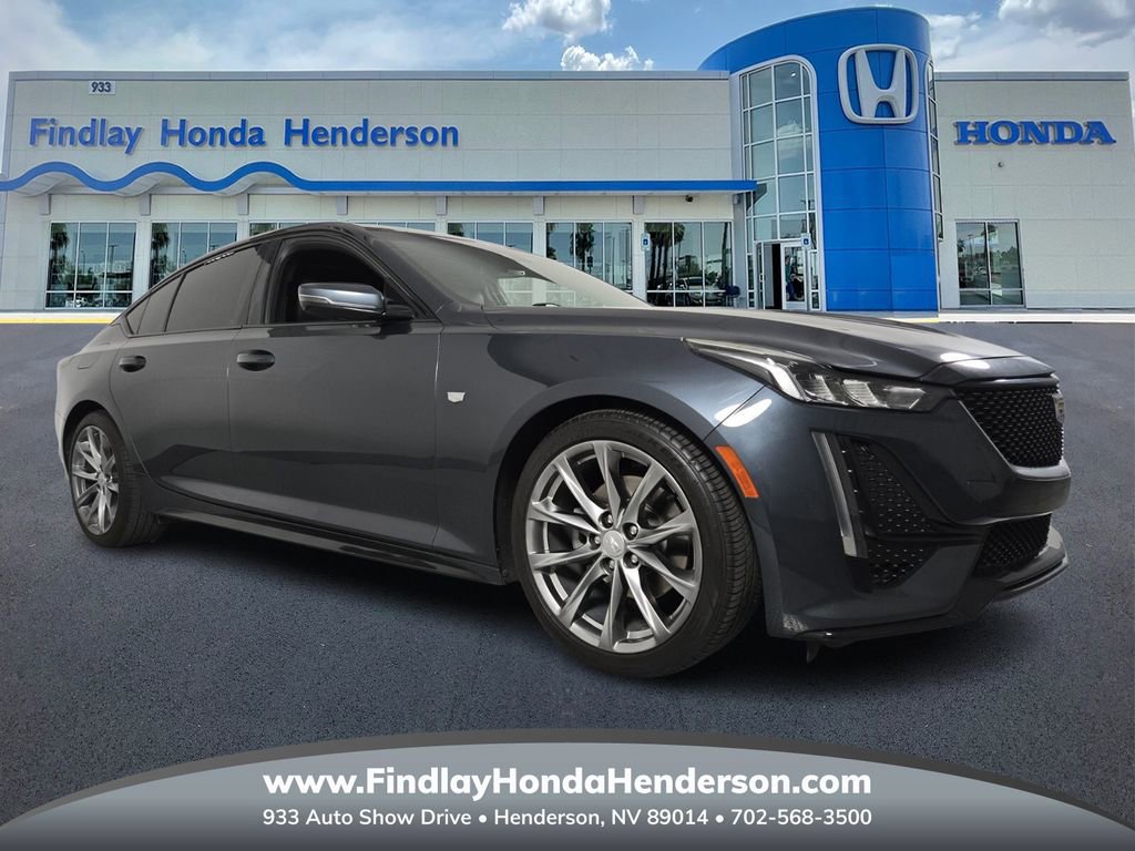 Used 2021 Cadillac CT5 Sport w/ Cold Weather Package RWD image 1