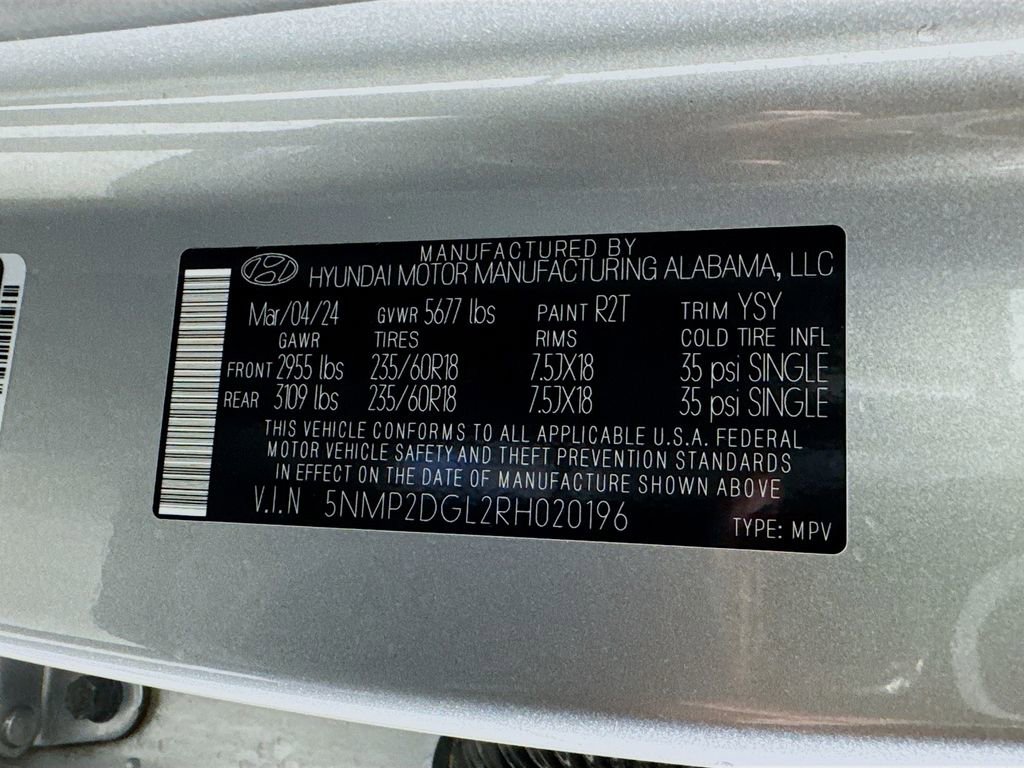 Used 2024 Hyundai Santa Fe SEL AWD/4WD image 38