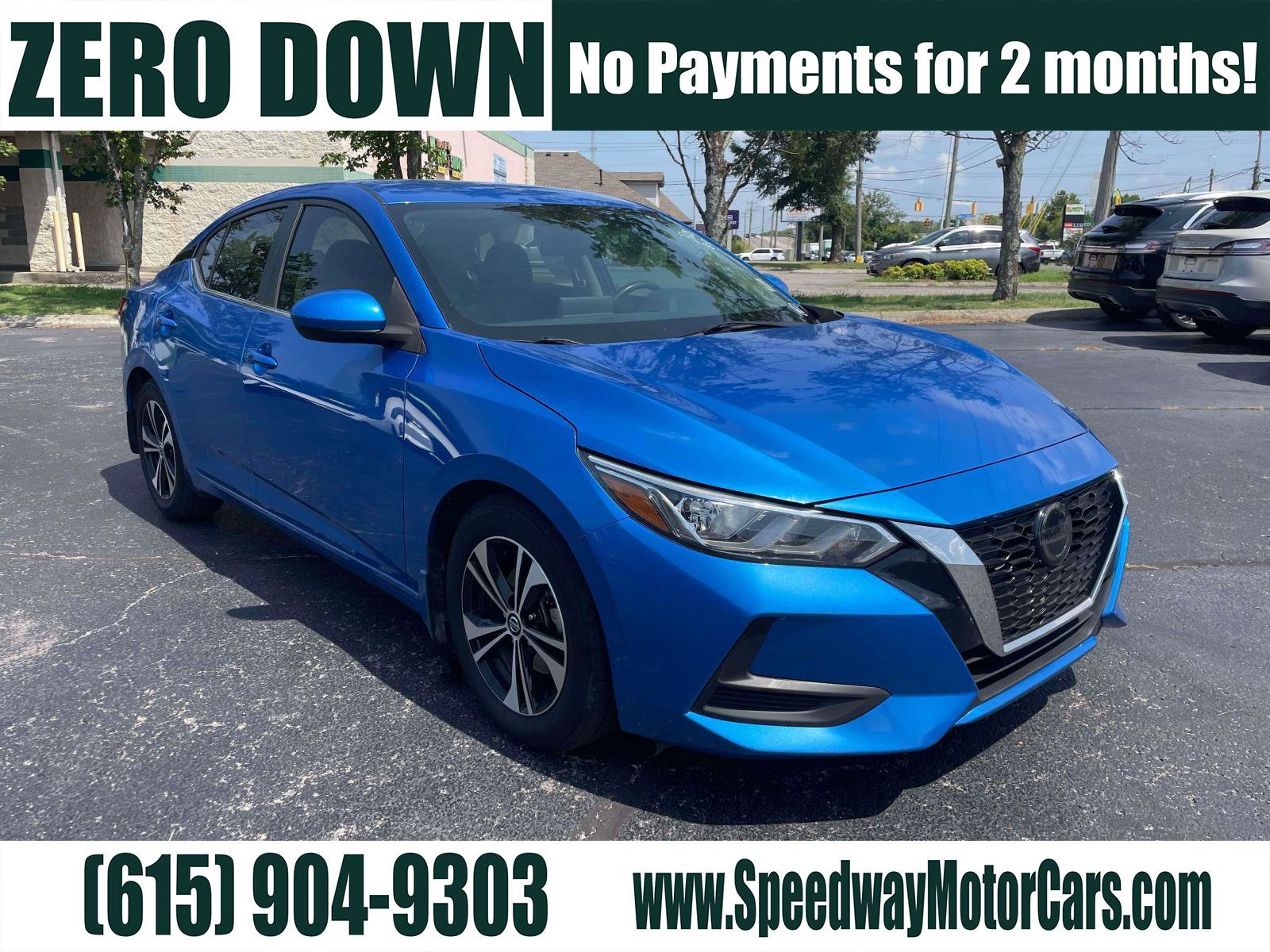 Used 2021 Nissan Sentra SV FWD image 1