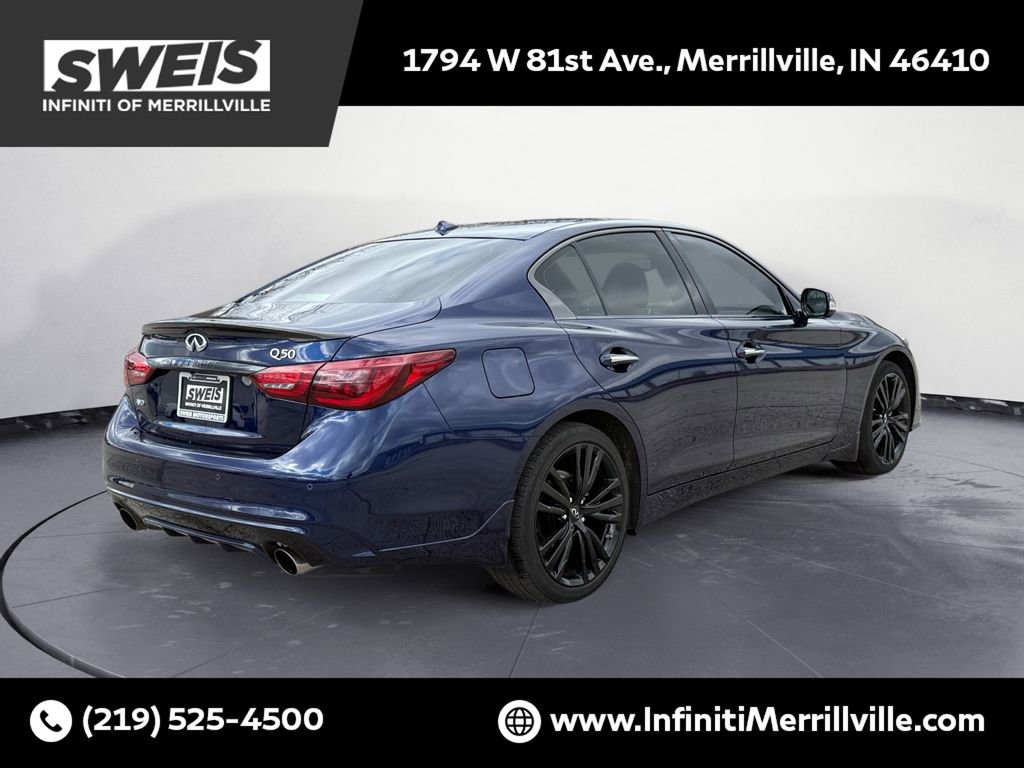 Certified 2024 INFINITI Q50 Sensory image 20