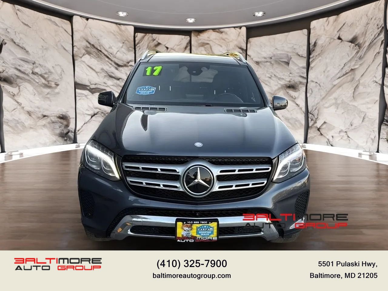 Used 2017 Mercedes-Benz GLS 450 4MATIC image 2