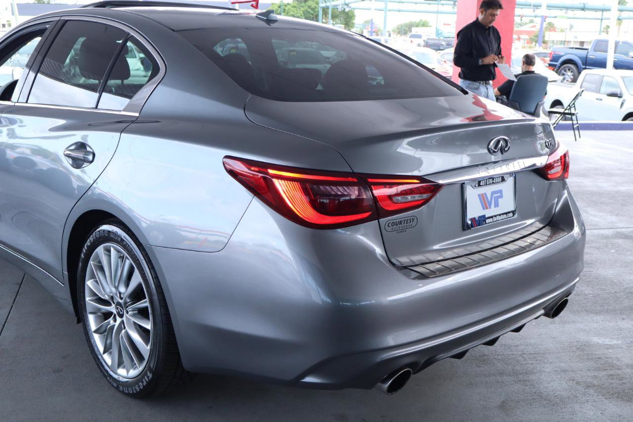 Used 2020 INFINITI Q50 Luxe RWD image 9
