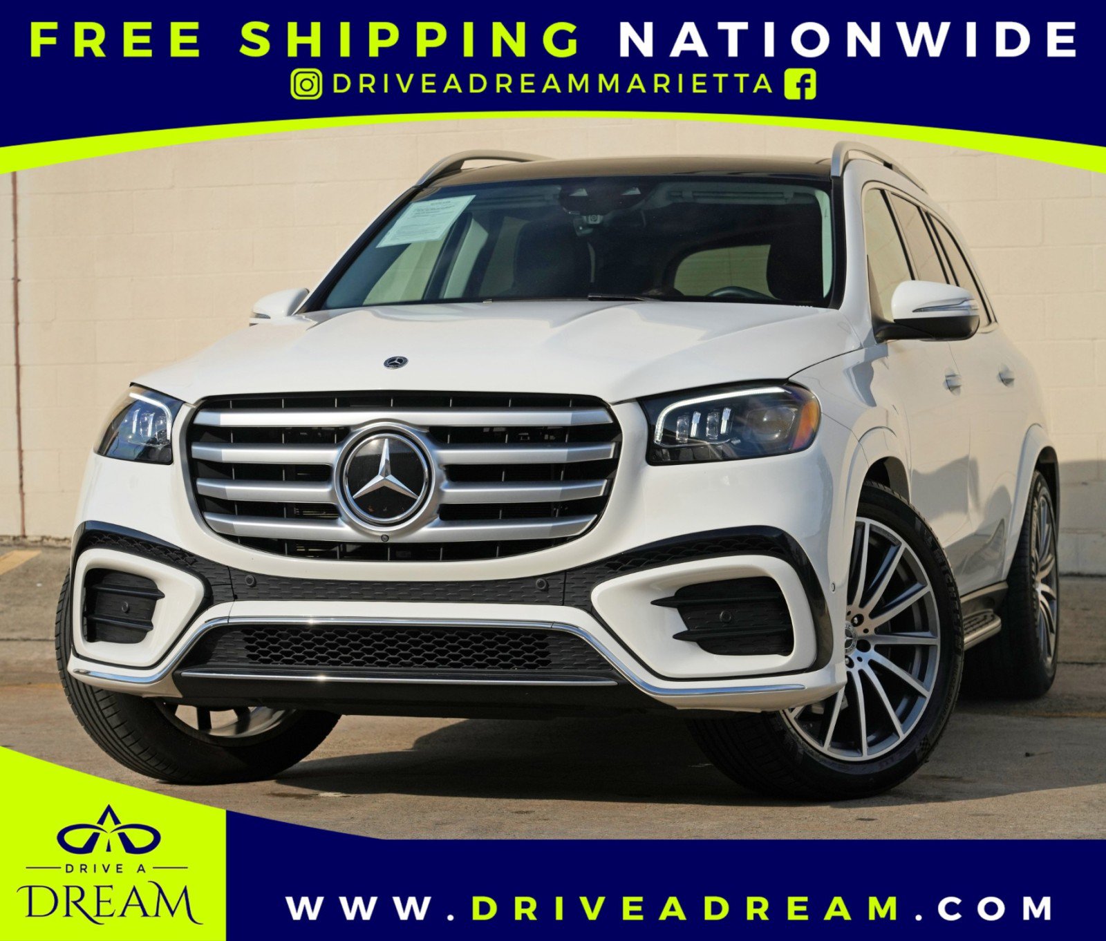 Used 2024 Mercedes-Benz GLS 450 4MATIC w/ AMG Line Exterior