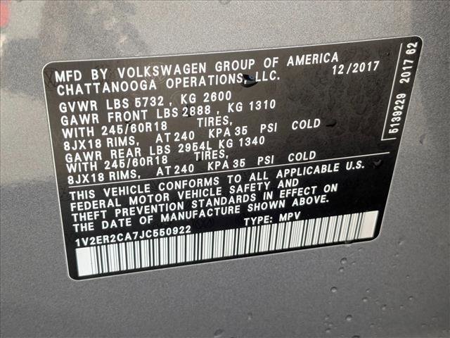 Used 2018 Volkswagen Atlas SEL image 23