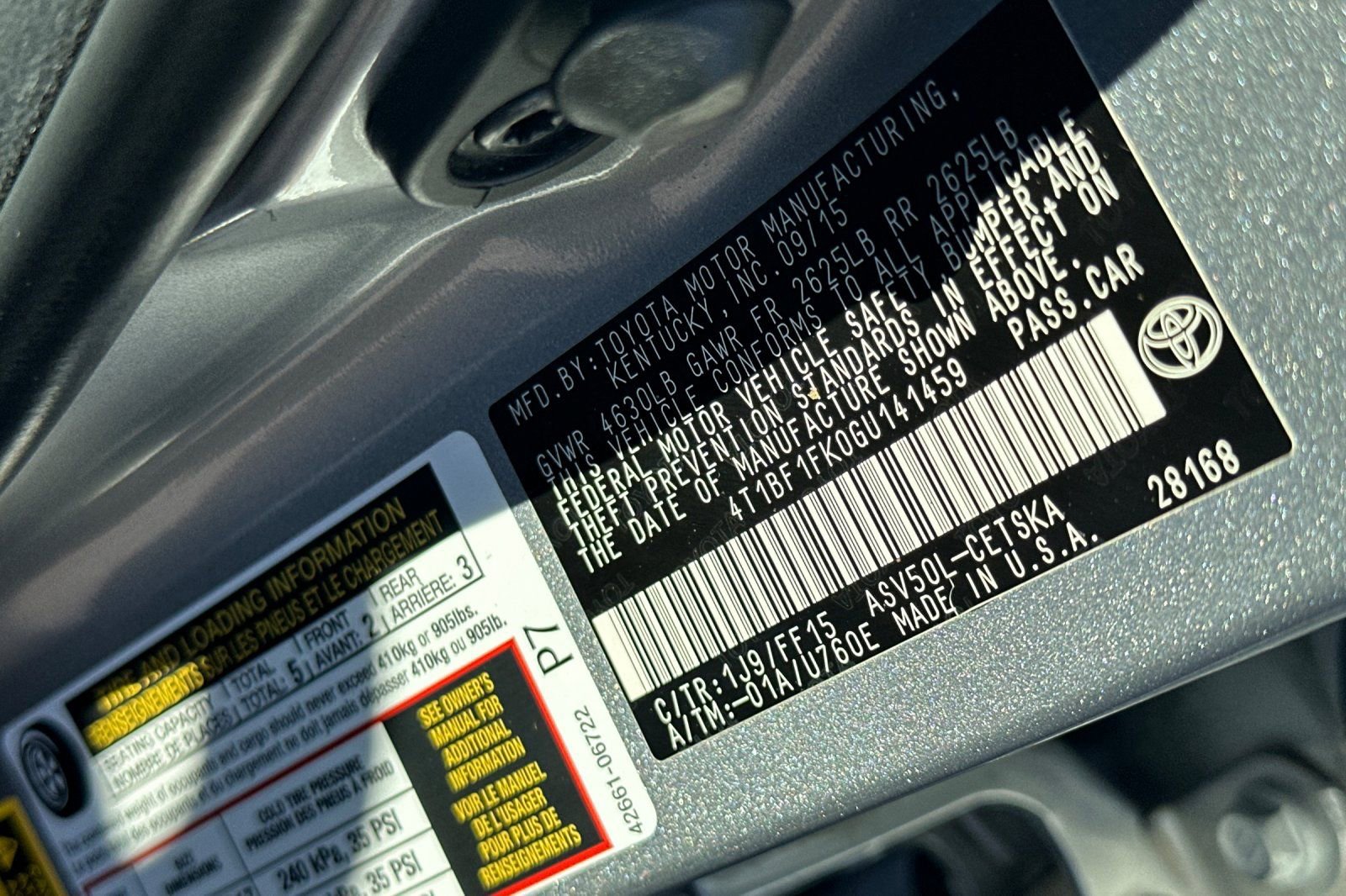 Used 2016 Toyota Camry SE image 22