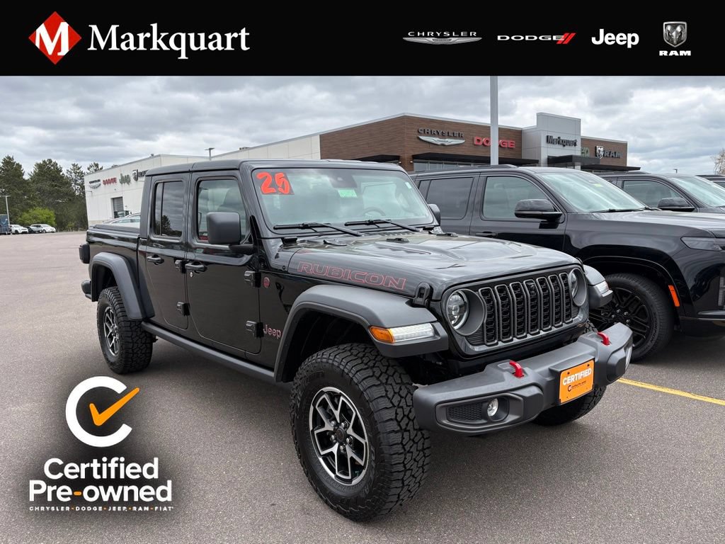 Certified 2025 Jeep Gladiator Rubicon w/ Convenience Group