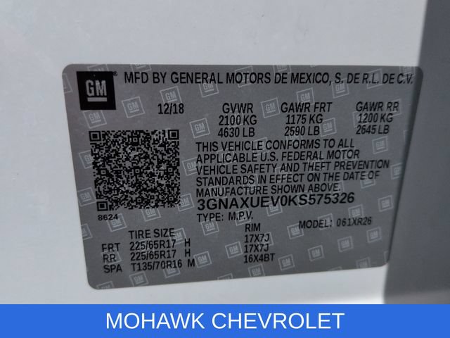 Certified 2019 Chevrolet Equinox LT w/ Sun & Navigation Package AWD/4WD image 36