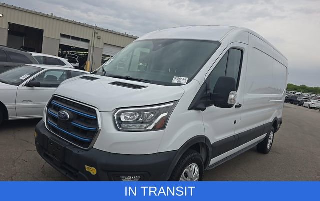 Used 2022 Ford E-Transit Medium Roof w/ Load Area Protection Package RWD image 1