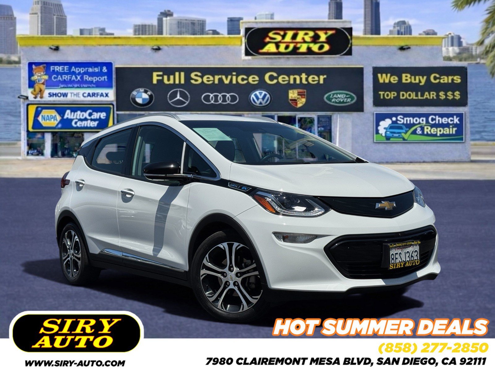 Used 2019 Chevrolet Bolt Premier w/ Infotainment Package