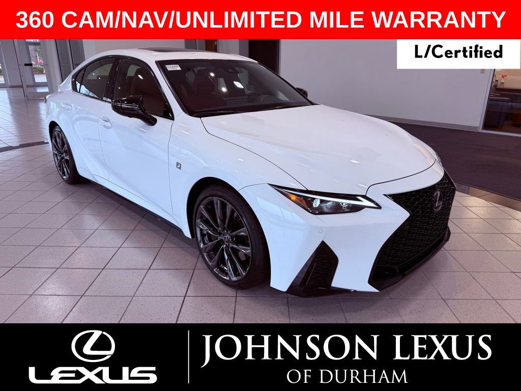 Certified 2025 Lexus IS 350 F Sport