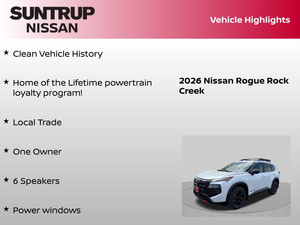 Certified 2026 Nissan Rogue SV AWD/4WD image 8