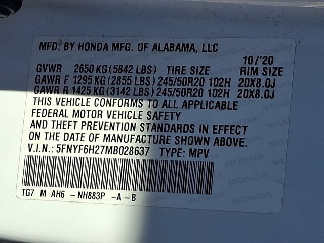 Used 2021 Honda Pilot Special Edition image 28