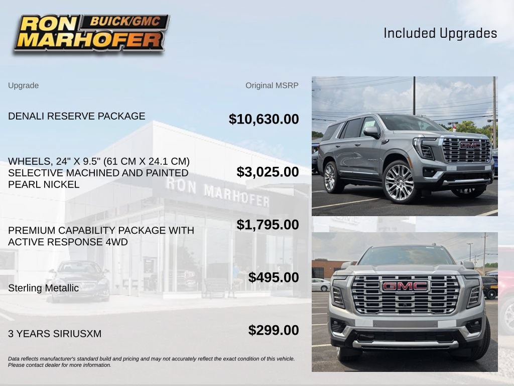 New 2026 GMC Yukon Denali w/ Denali Reserve Package AWD/4WD image 7