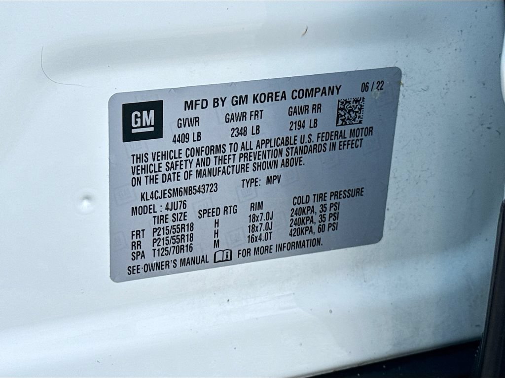 Used 2022 Buick Encore Preferred w/ Safety Package AWD/4WD image 31
