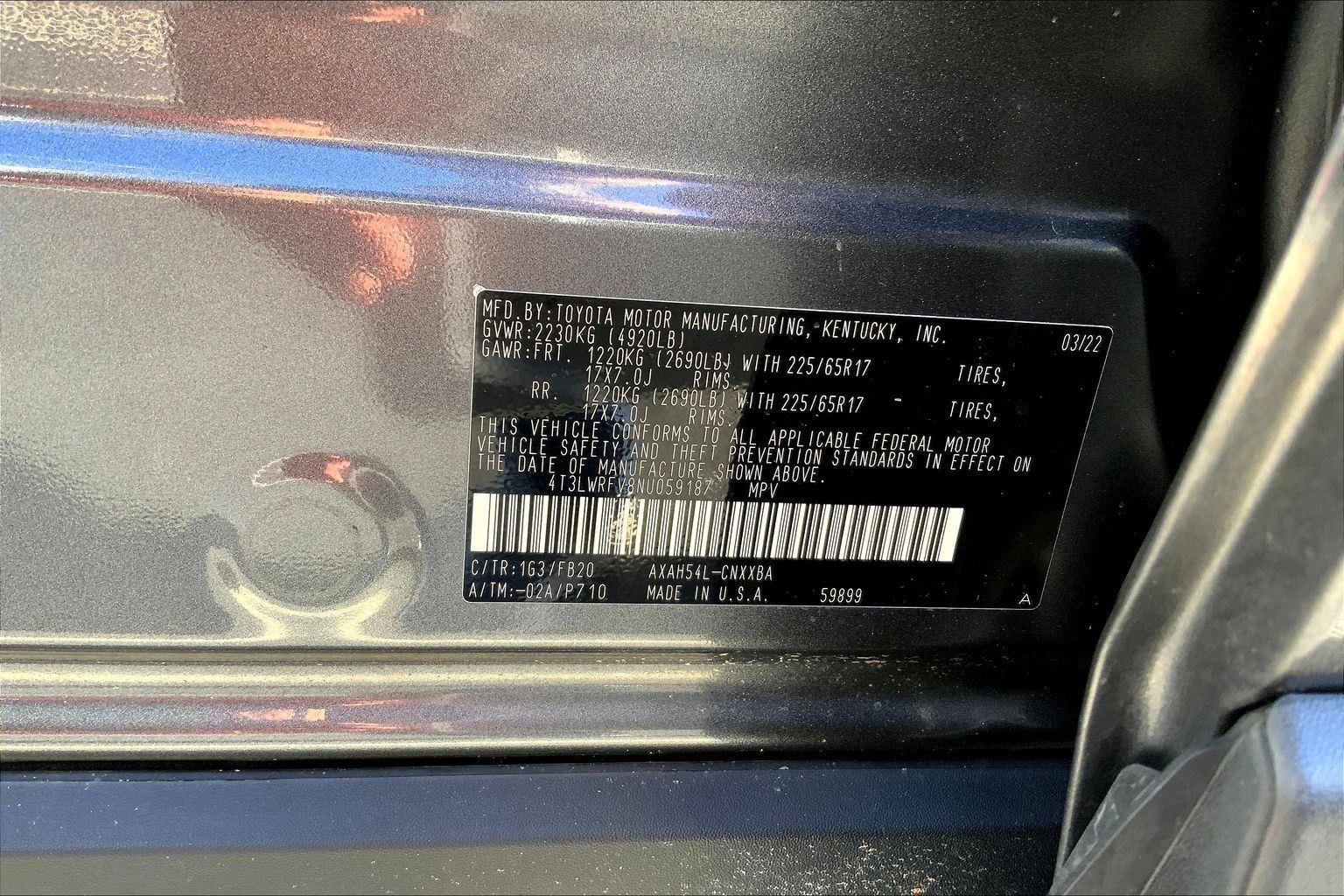 Used 2022 Toyota RAV4 LE image 30