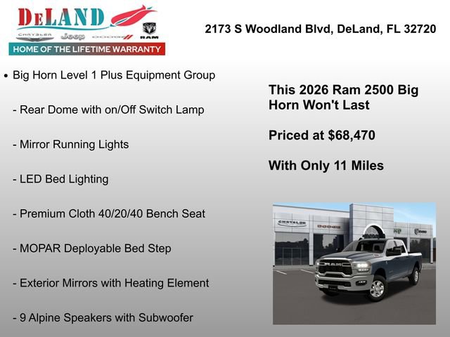 New 2026 RAM 2500 Big Horn image 24