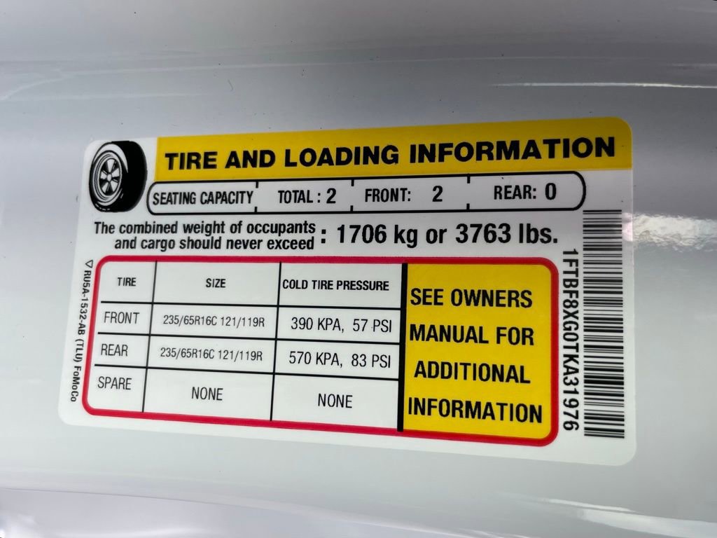 New 2026 Ford Transit 350 148 High Roof AWD w/ Load Area Protection Package image 47