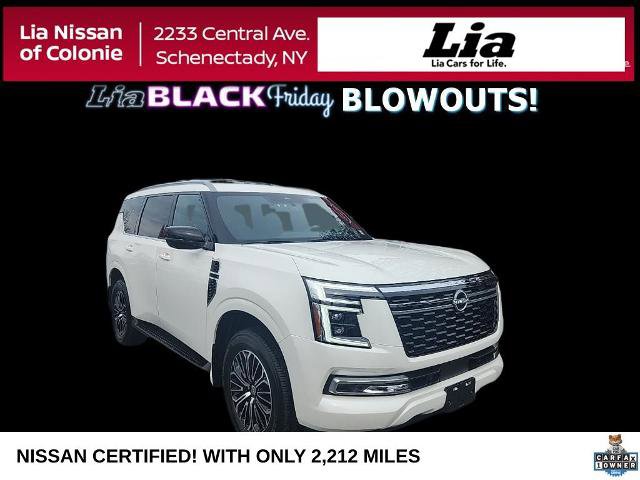 Certified 2025 Nissan Armada SL w/ Captain's Chari Seat Package