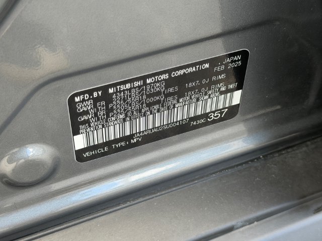 Used 2025 Mitsubishi Outlander Sport AWD image 20
