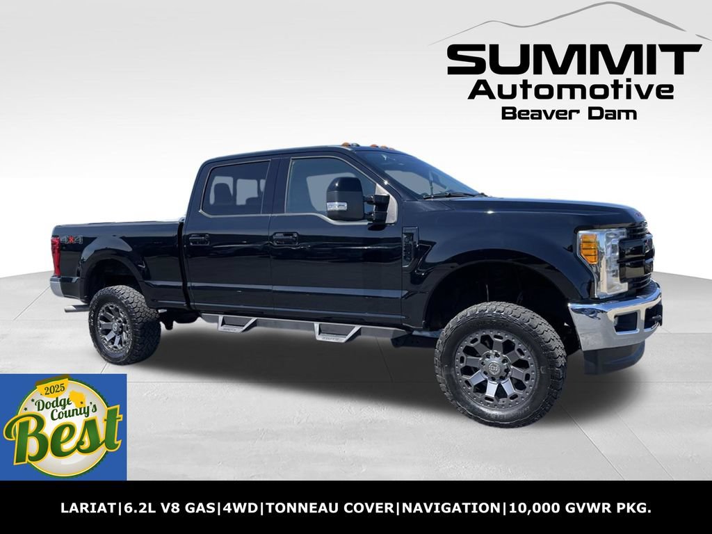 Used 2017 Ford F250 Lariat w/ Snow Plow Prep Package AWD/4WD image 1
