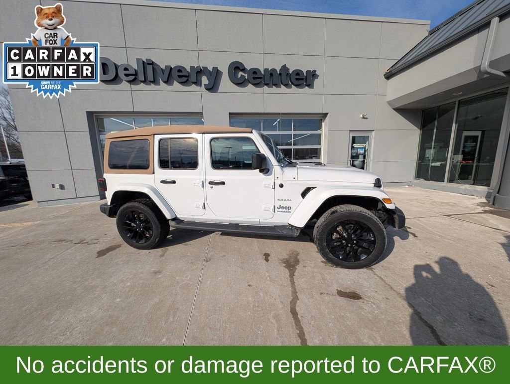 Used 2021 Jeep Wrangler Unlimited Sahara w/ Cold Weather Group image 4