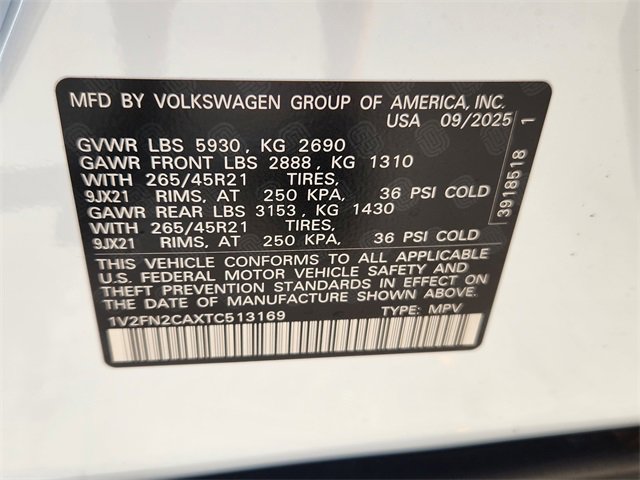 New 2026 Volkswagen Atlas SEL Premium R-Line image 10