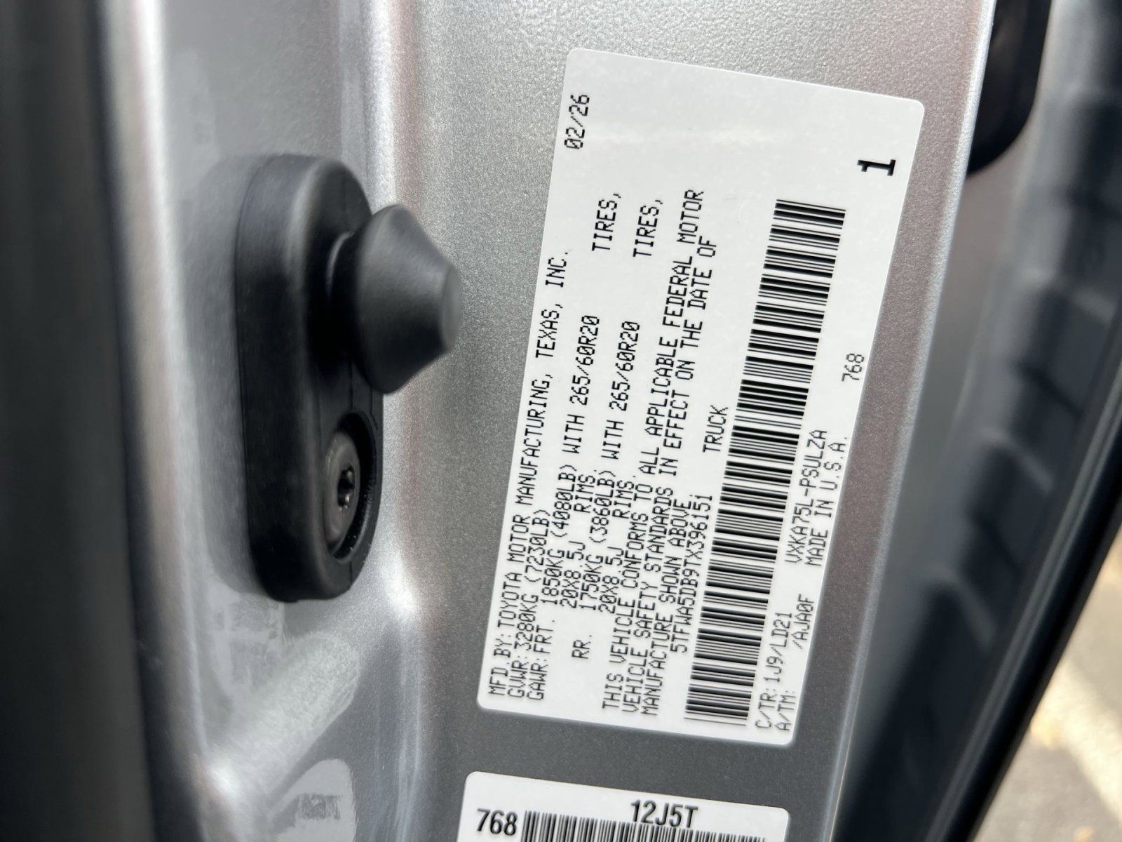 New 2026 Toyota Tundra Limited image 21