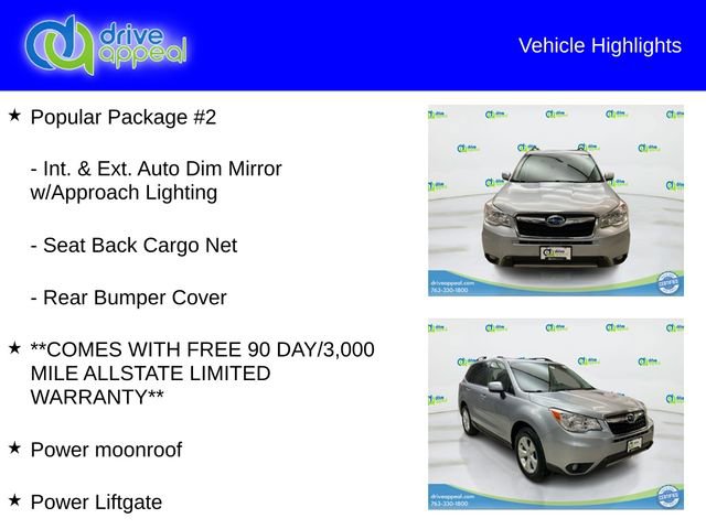 Used 2015 Subaru Forester 2.5i Limited w/ Popular Package #2 image 6