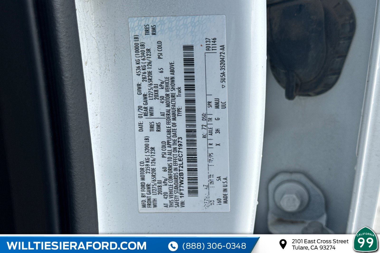 Used 2020 Ford F250 Lariat w/ Lariat Ultimate Package image 17