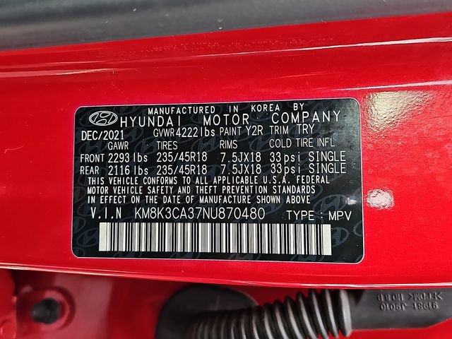 Used 2022 Hyundai Kona N Line w/ Tech Package image 27