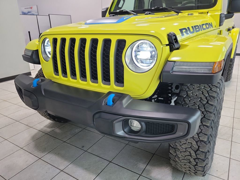 Used 2023 Jeep Wrangler Unlimited Rubicon 4xe w/ Cold Weather Group image 29
