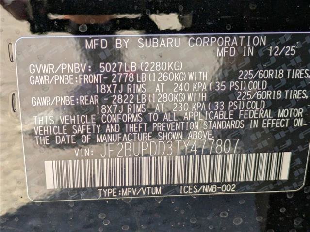 New 2026 Subaru Outback Limited AWD/4WD image 18