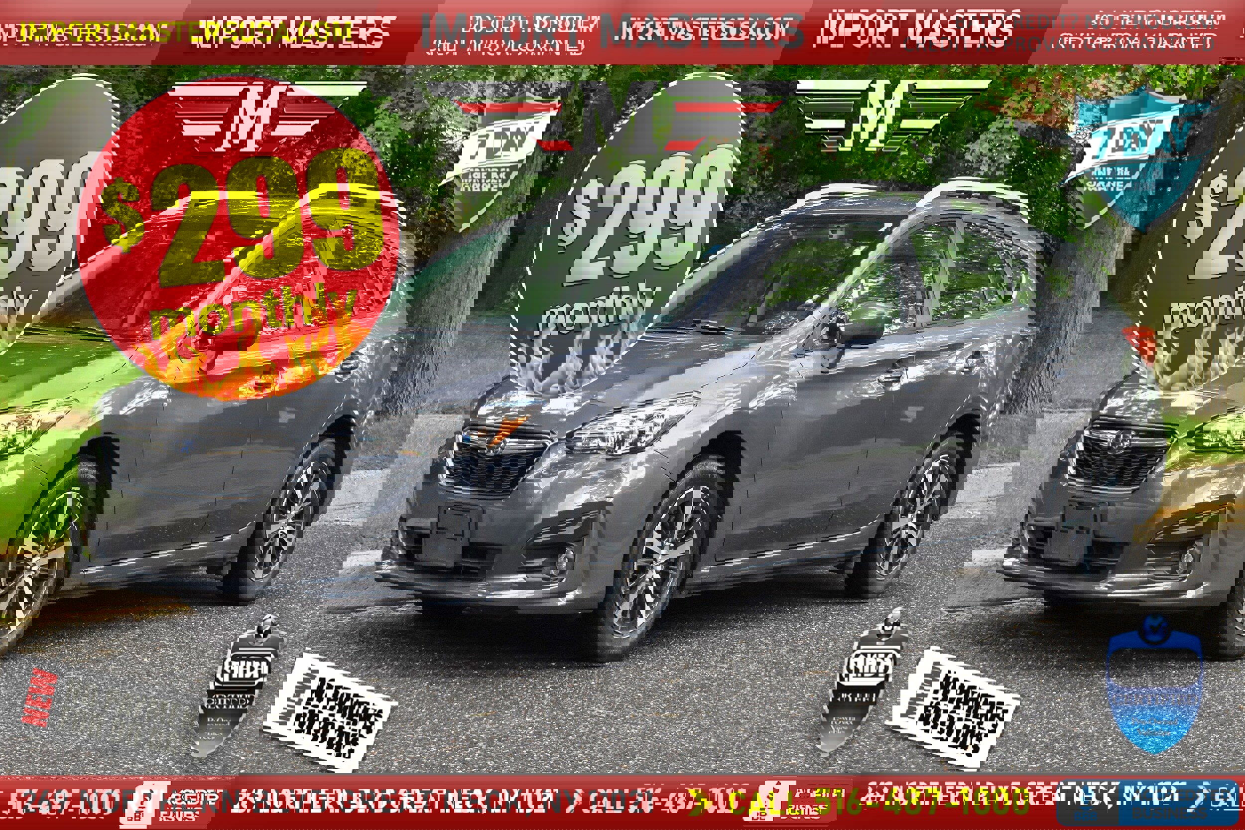 Used 2019 Subaru Impreza 2.0i Premium w/ Eyesight & BSD/Rcta & SRF image 1