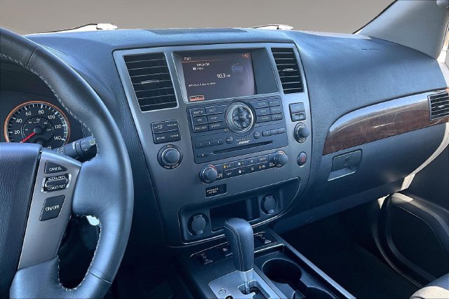 Used 2015 Nissan Armada Platinum w/ 2nd Row Captain Seat Package RWD image 9