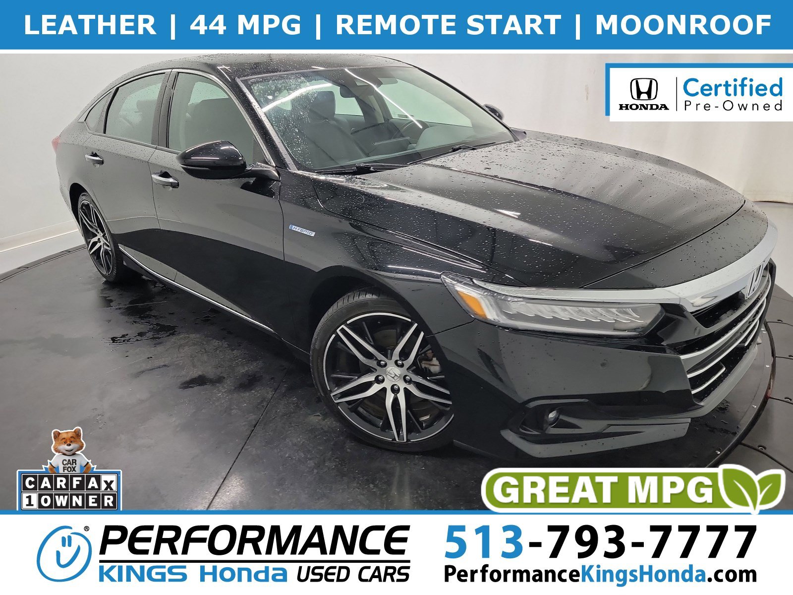 Certified 2022 Honda Accord Touring