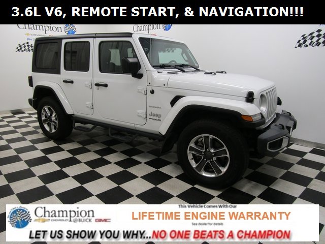 Used 2021 Jeep Wrangler Unlimited Sahara