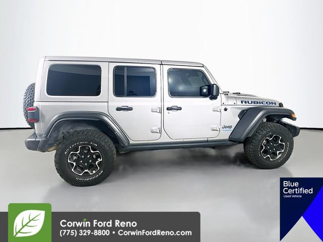 Used 2021 Jeep Wrangler Unlimited Rubicon 4xe w/ Steel Bumper Group AWD/4WD image 11