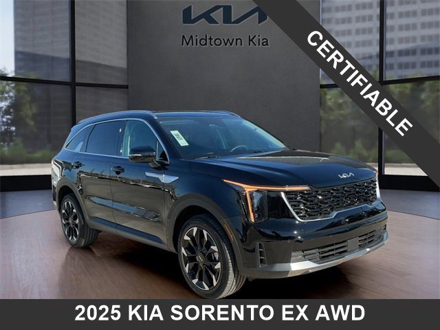 Certified 2025 Kia Sorento EX