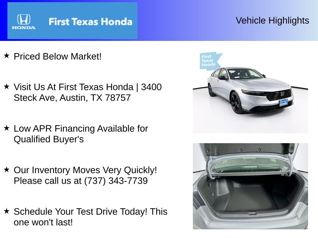 New 2026 Honda Accord Sport image 5