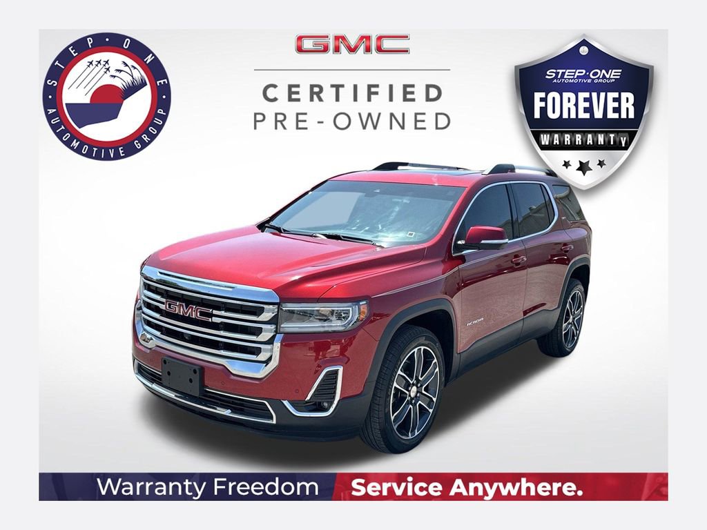 Certified 2022 GMC Acadia SLT w/ Technology Package FWD image 1