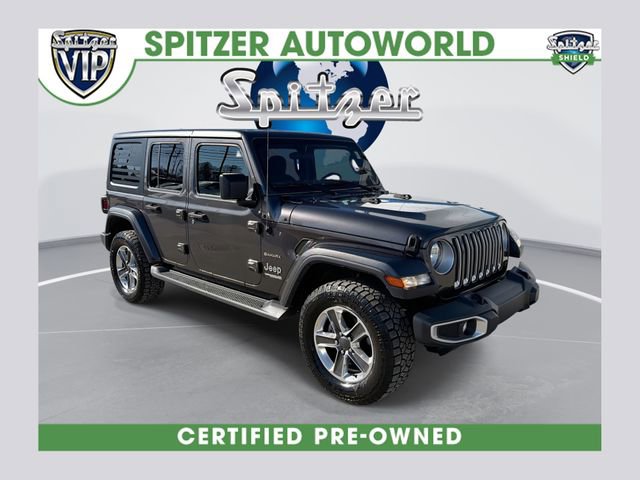 Used 2020 Jeep Wrangler Unlimited Sahara w/ Dual Top Group image 1