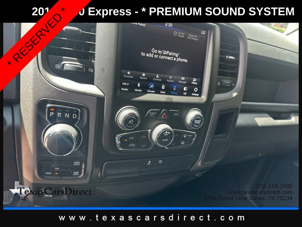 Used 2019 RAM 1500 Express w/ Express Value Package AWD/4WD image 8