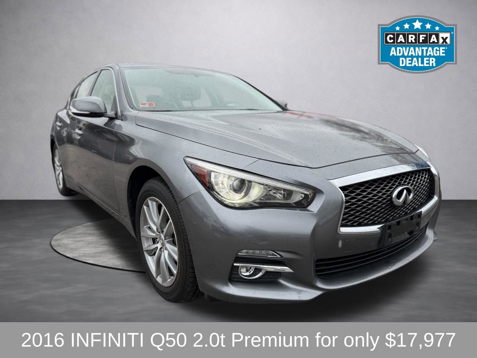 Used 2016 INFINITI Q50 Premium w/ 2.0T Premium Plus Package image 1