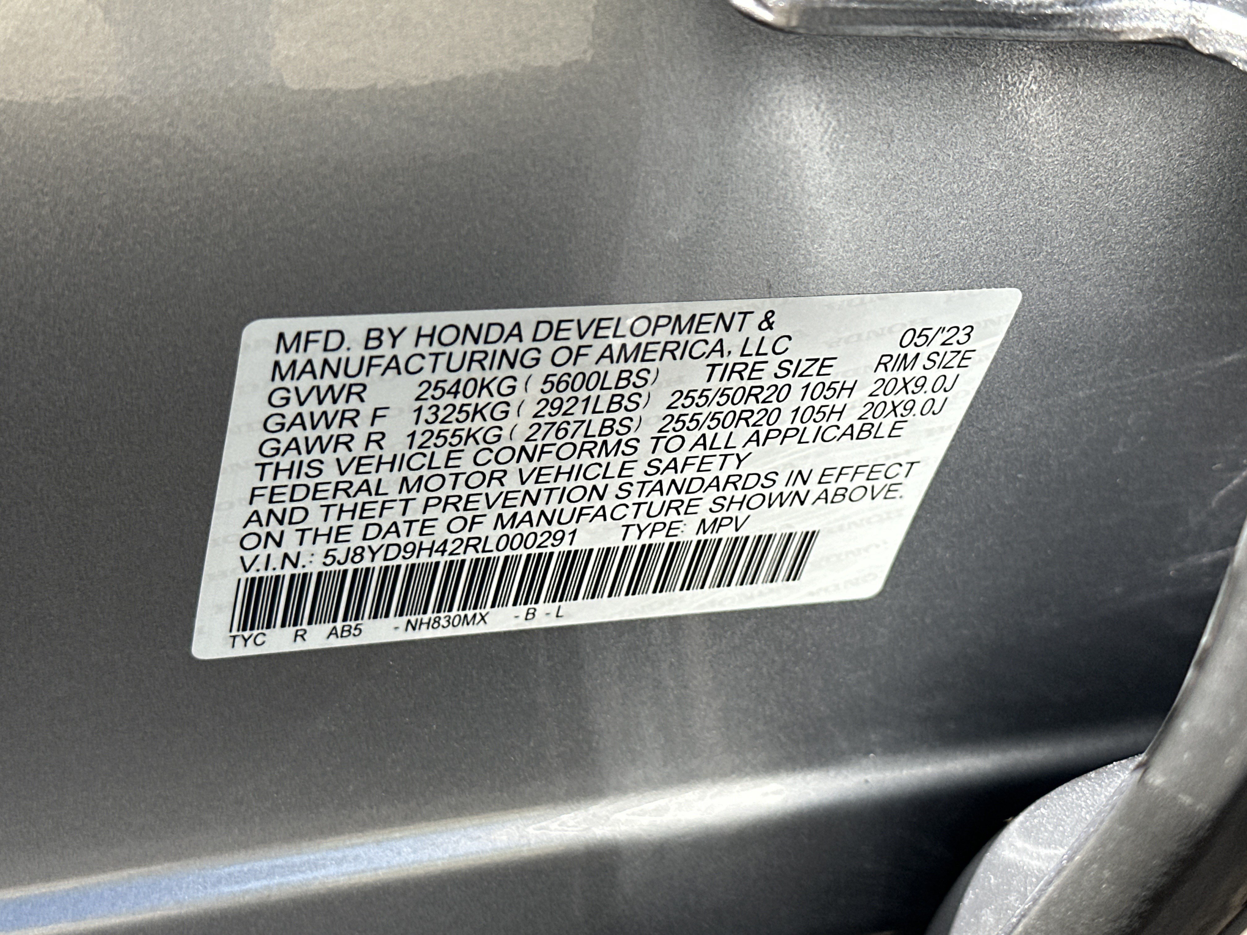 Certified 2024 Acura MDX w/ Technology Package FWD image 38